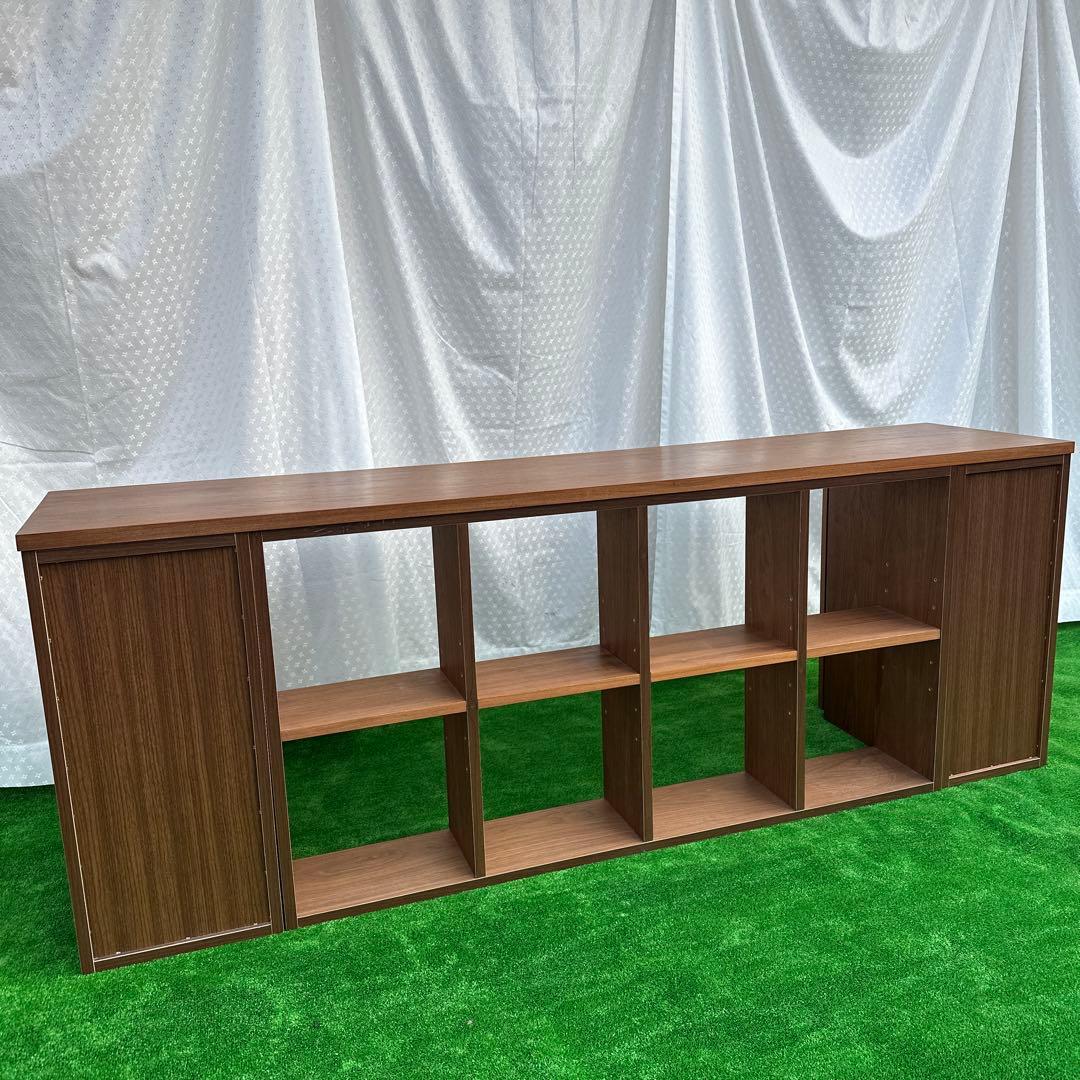 アクタス メッツォ2 200 ウォールナット 両袖机 パソコンデスク iso※