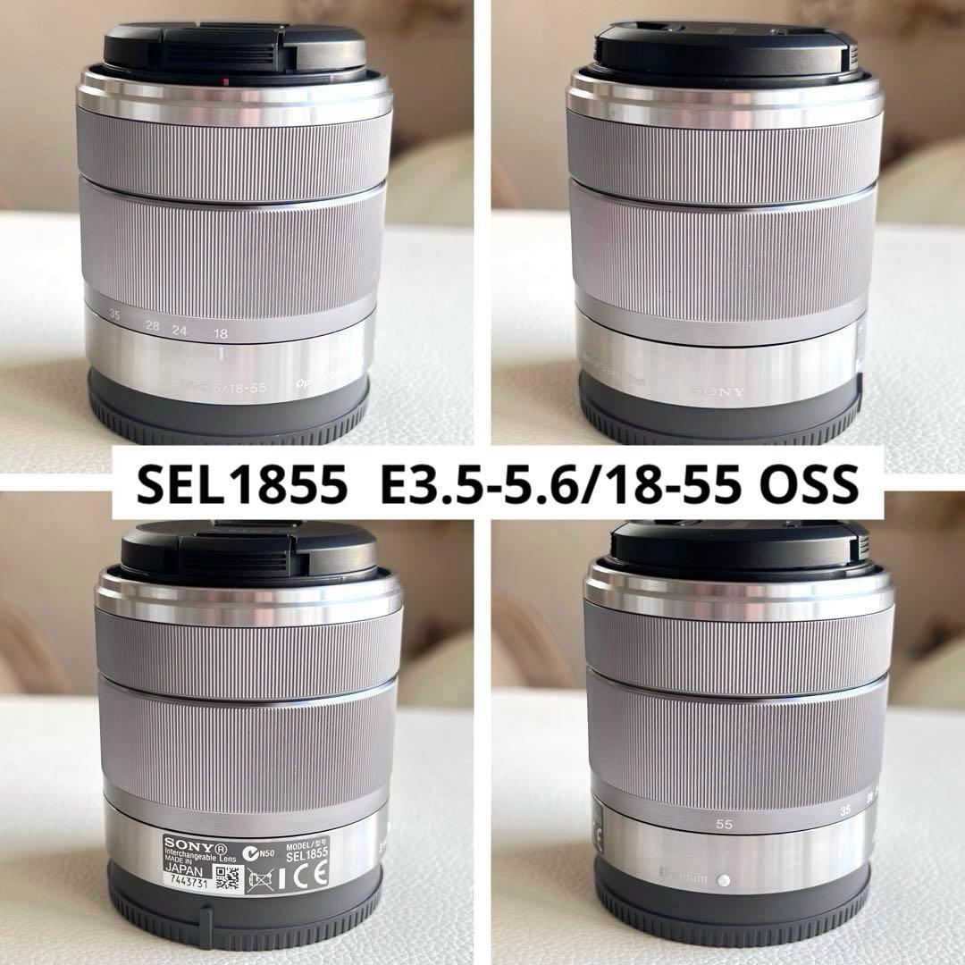 SONY α6000 ILCE-6000Y ボディWhite レンズ4本セット