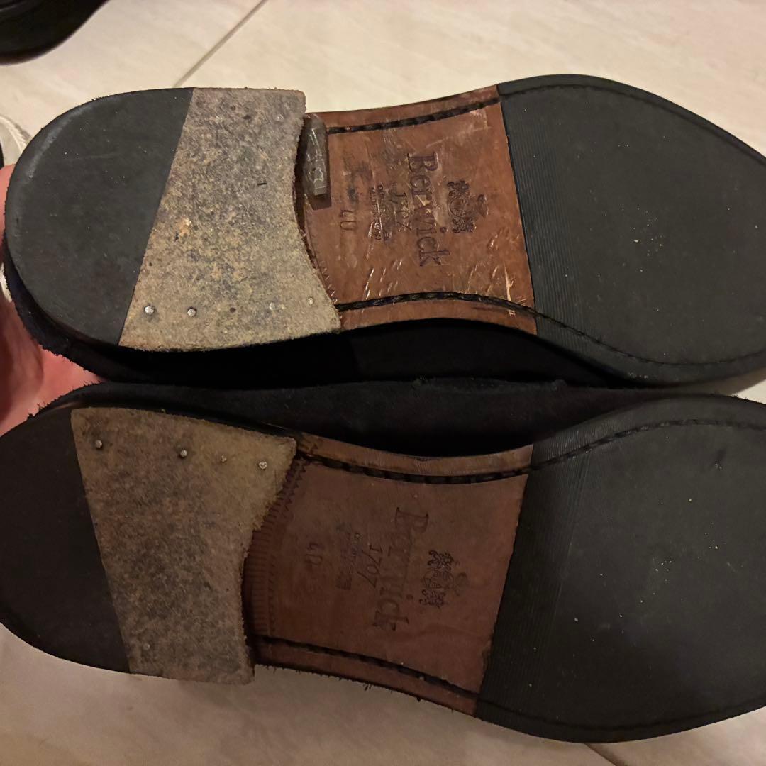 Berwick 1707 ブラックローファー