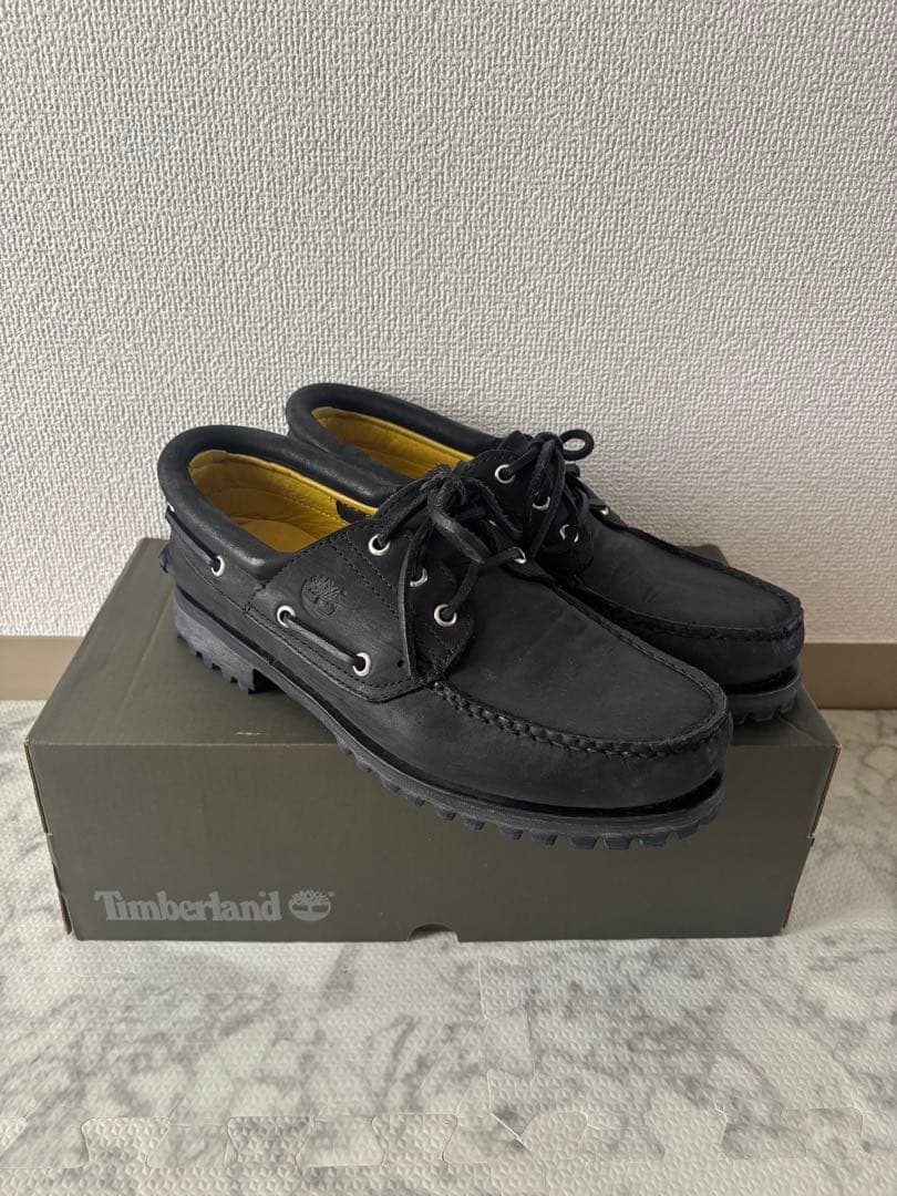 ア*ス様 Timberland 3eye 26.5 ブラック　ヌバック　OVY