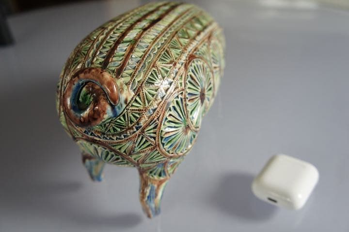 北欧の豚(大)の貯金箱