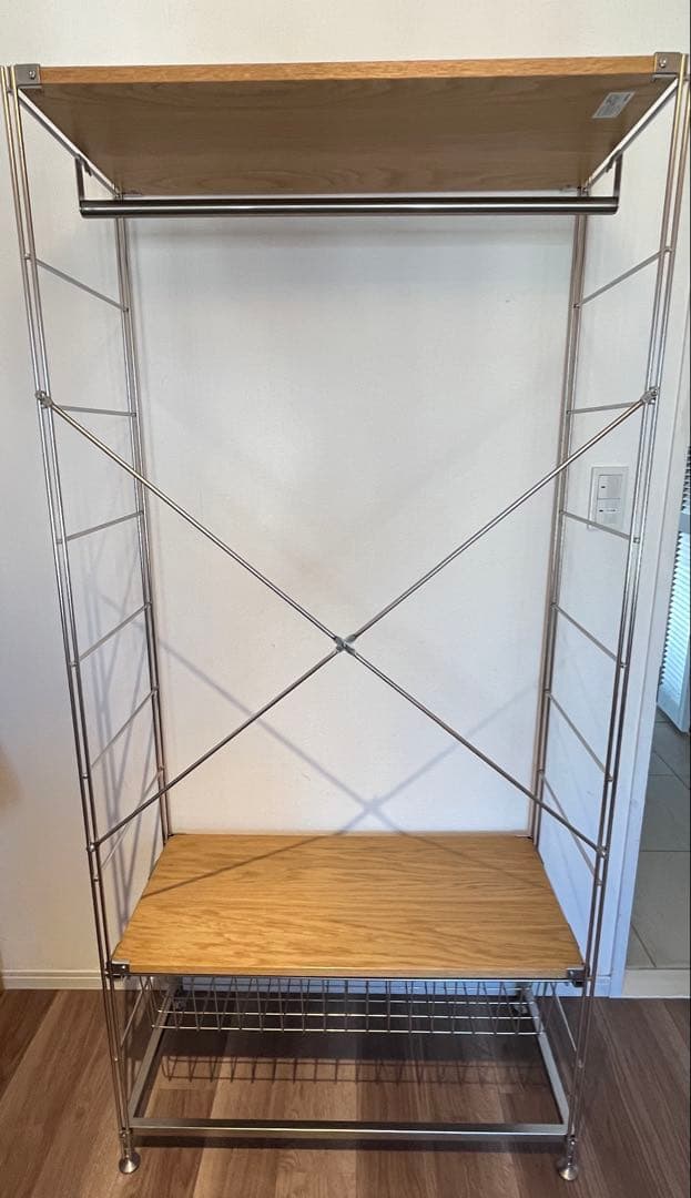 ［送料込み］無印ステンレスユニットシェルフ