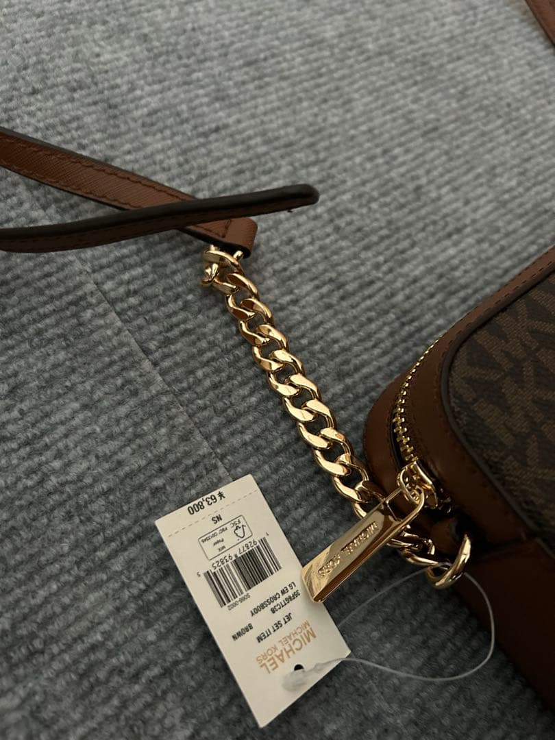 【新品未使用】 MICHEAL KORS MKロゴショルダー バック