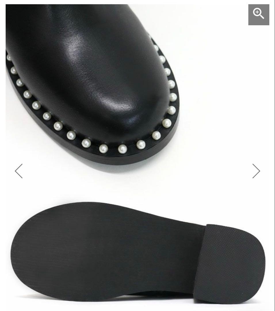 【新品未使用♡完売品】アキロン×Donobanコラボ パールロングブーツ