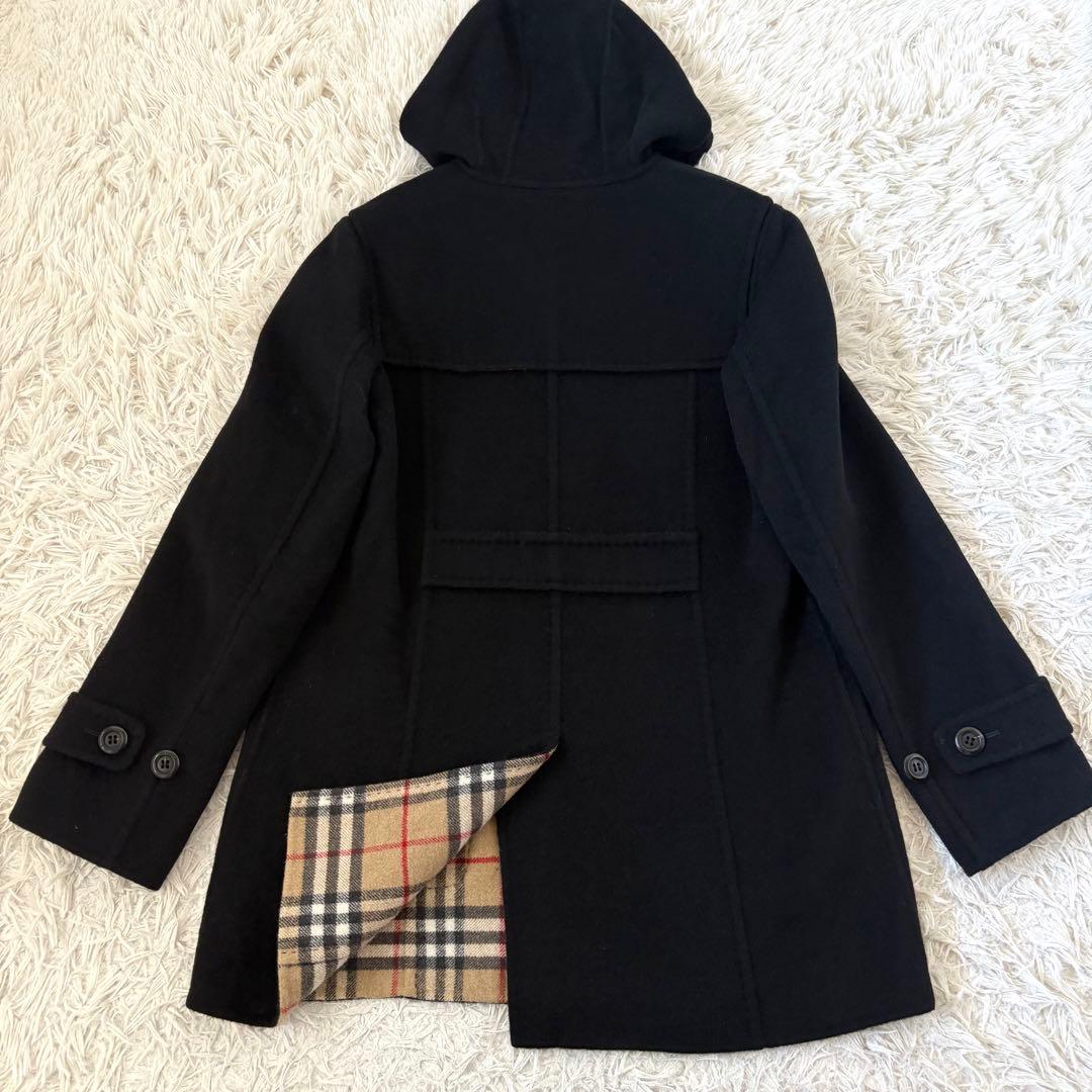 BURBERRY LONDON カシミヤ混 ダブルフェイス リバーコート 40