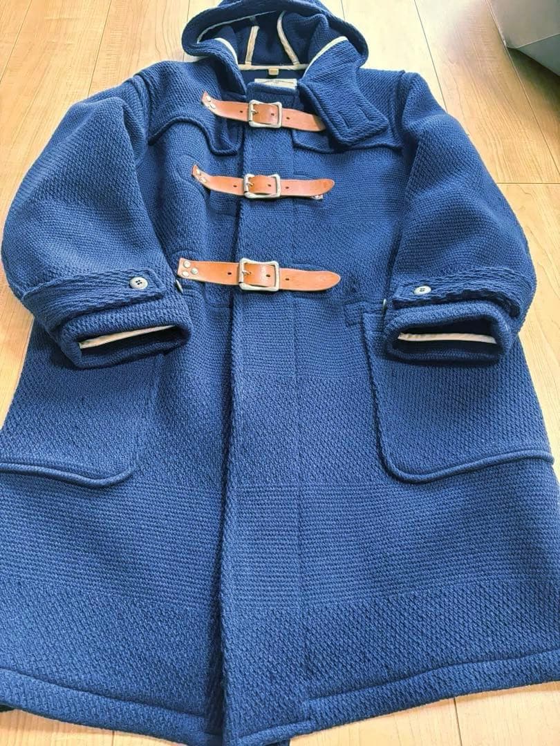 ジェネラルリサーチ　ダッフルコート　ネイビー