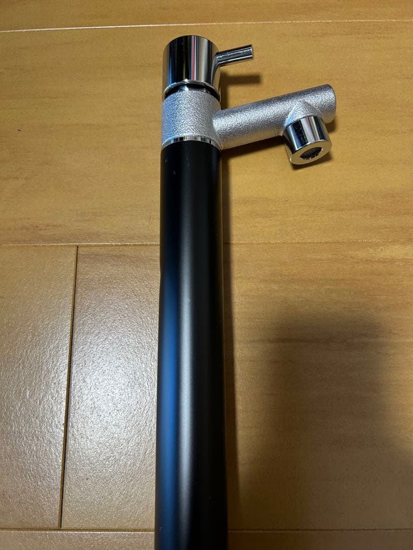 ジラーレW ブラック 補助蛇口付き