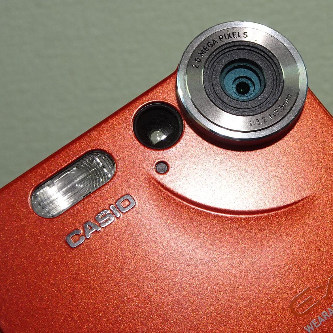 限定色 美品 カシオ EXILIM EX-S2 コンデジ クレードル RED 赤