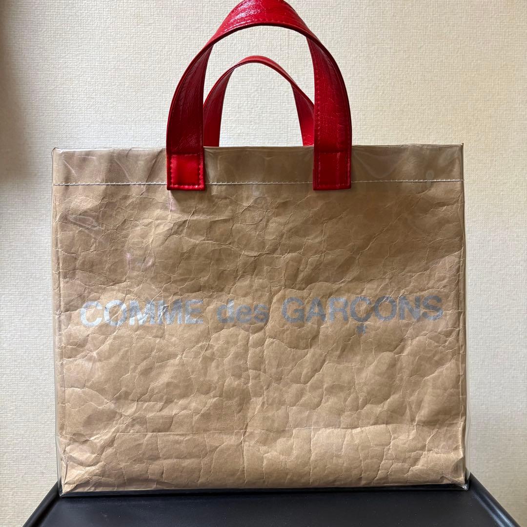 COMME des GARÇONS GIRL限定 PVC バック　レッド