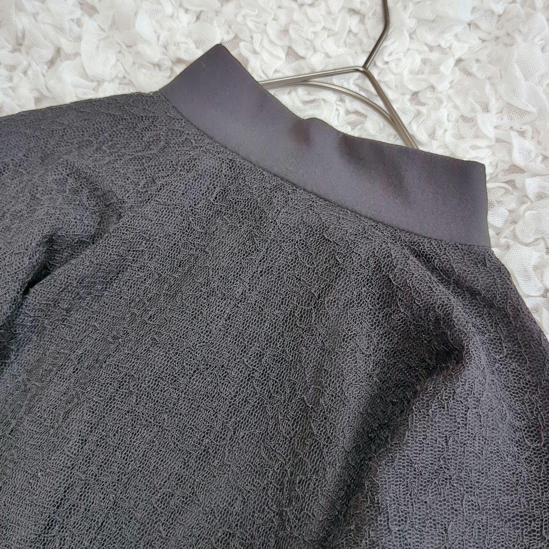 robe de chamble レース切替 チャイナボタン ジャケット 1996