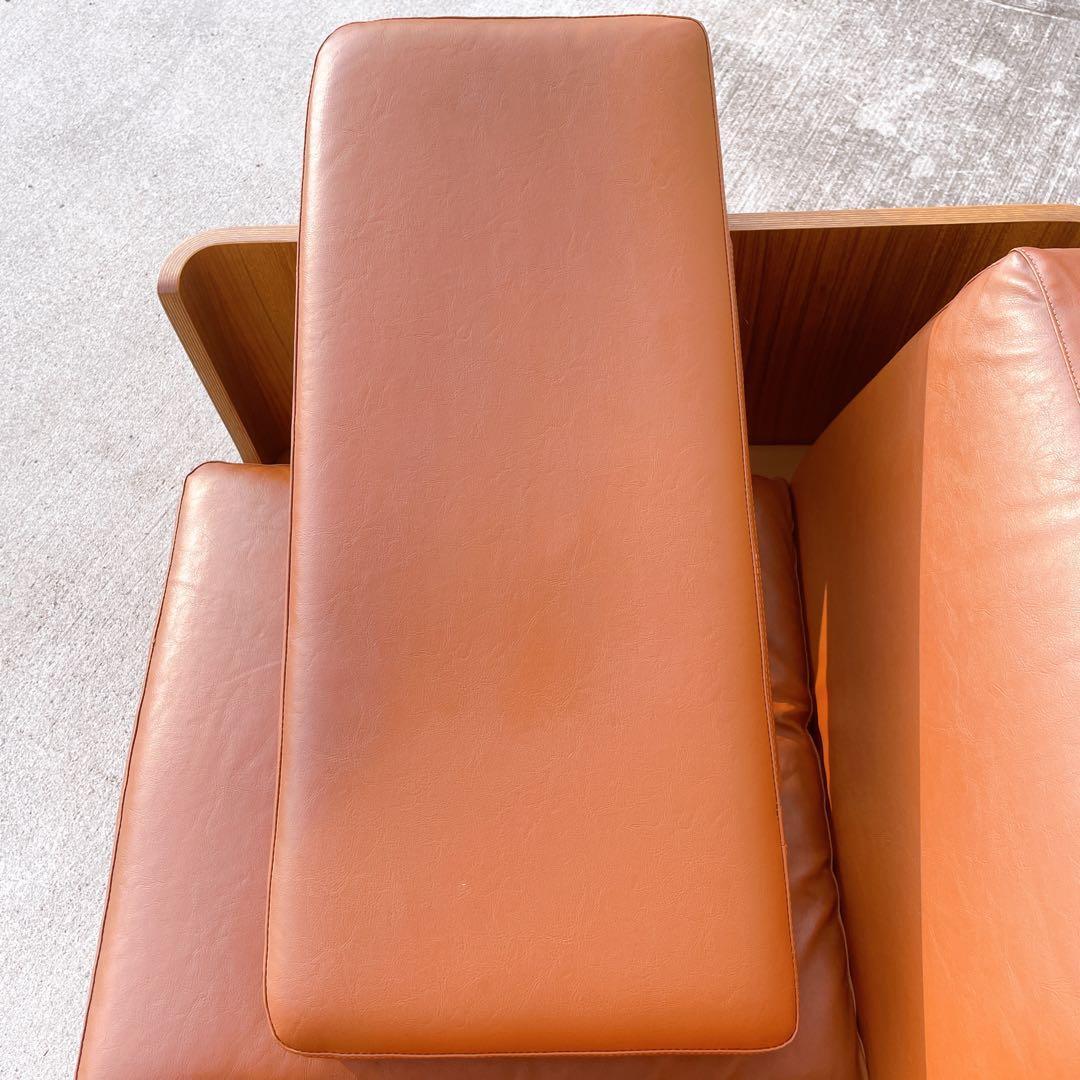 天童木工Haco チェア② ソファ 1人掛け 本革 レザー 椅子 アームチェア