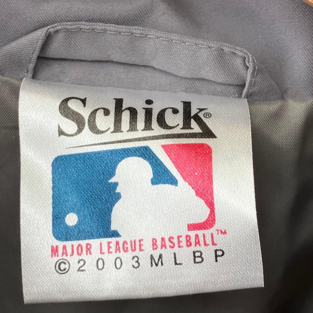 MLB カージナルス ハーフジップ プルオーバー ジャケット アノラック 灰