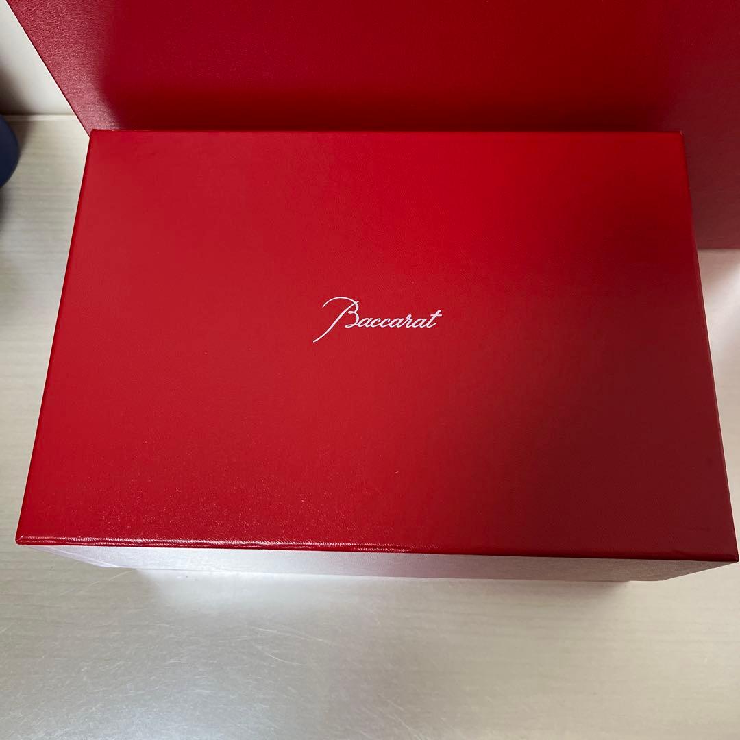 バカラ　ルクソール　ベース　スクウェア　花瓶　新品