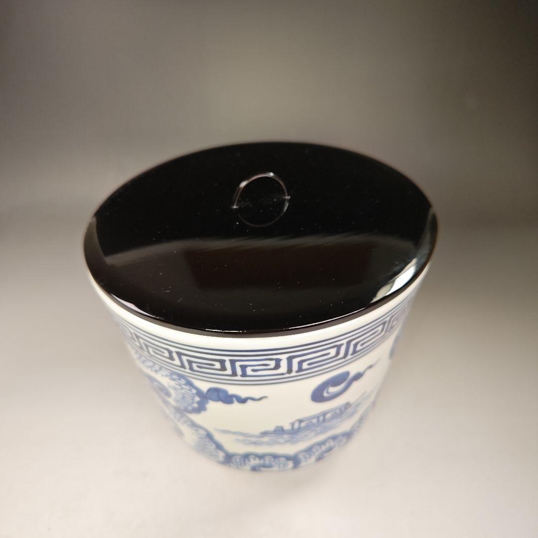 イ517 水指『平安　富田静山造』『染付　雲堂水指　共箱』茶道具