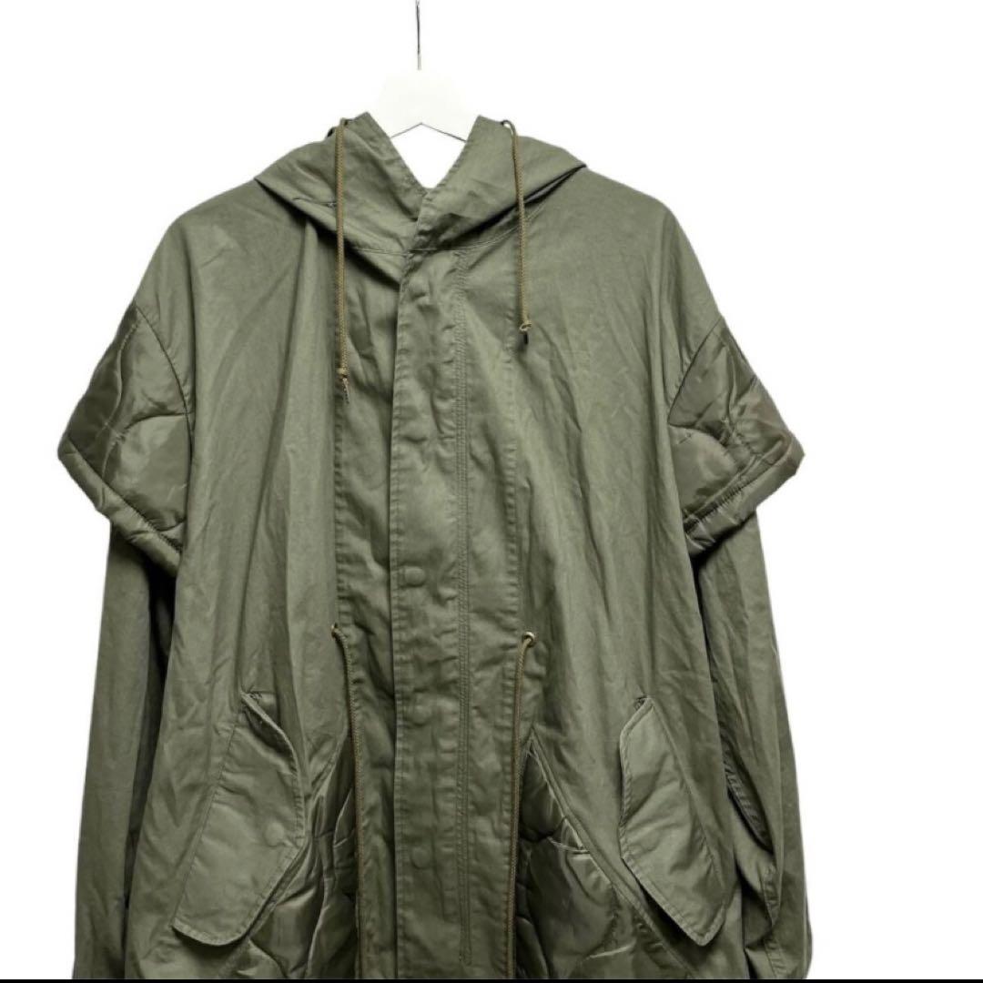 77circa モッズコート　再構築キルティングコート　一度のみ着用♡美品♡