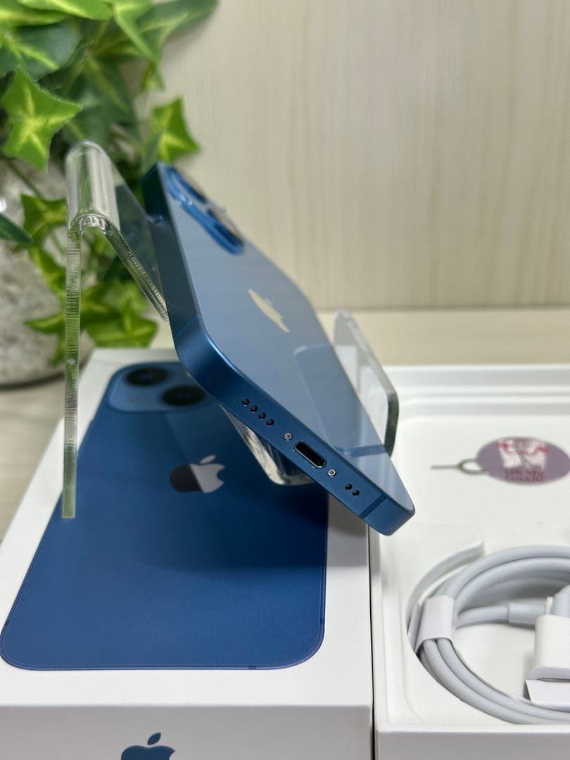 ⭐️美品⭐️ ✨iPhone 13 Mini 128GB ブルー✨