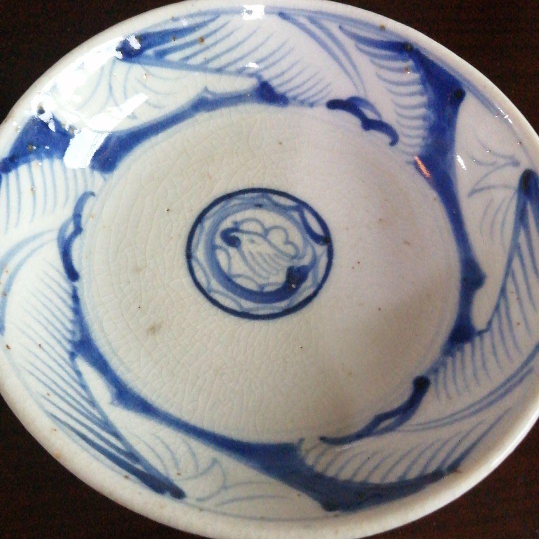 古伊万里　くらわんか碗　5客　14cm　江戸後期