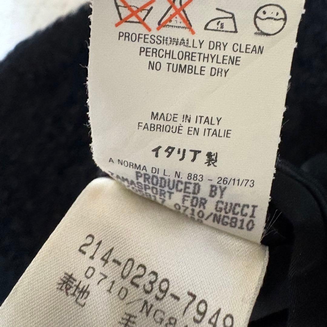 極美品 グッチ オアシス リアムギャラガー着用 トムフォード期 ポンチョ風コート