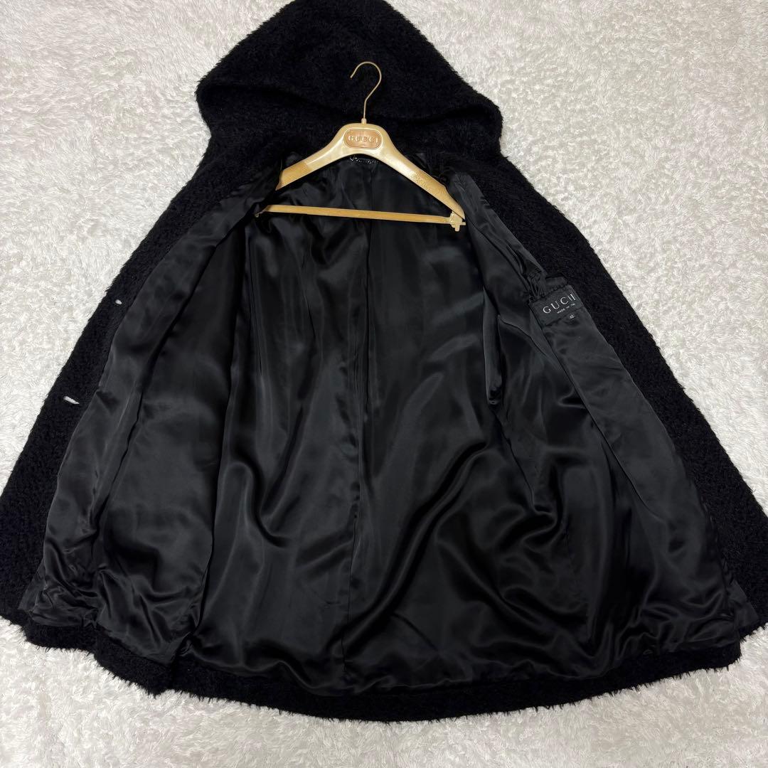 極美品 グッチ オアシス リアムギャラガー着用 トムフォード期 ポンチョ風コート