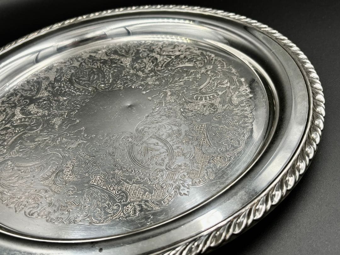 専用 アメリカ　ヴィンテージ　ONEIDA オネイダ　シルバープレート　トレイ