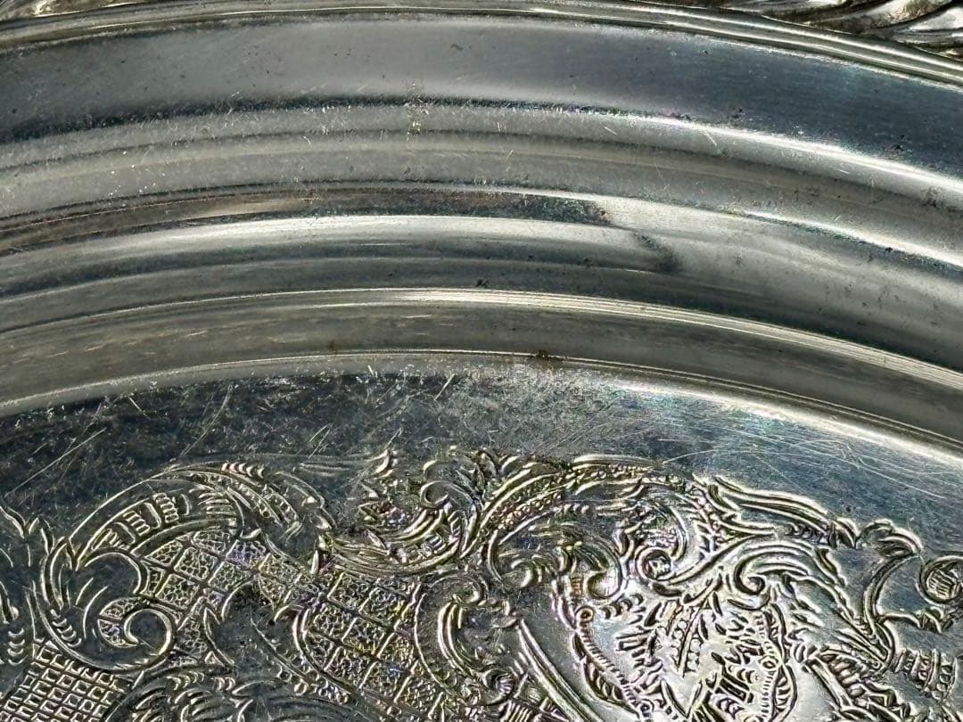 専用 アメリカ　ヴィンテージ　ONEIDA オネイダ　シルバープレート　トレイ