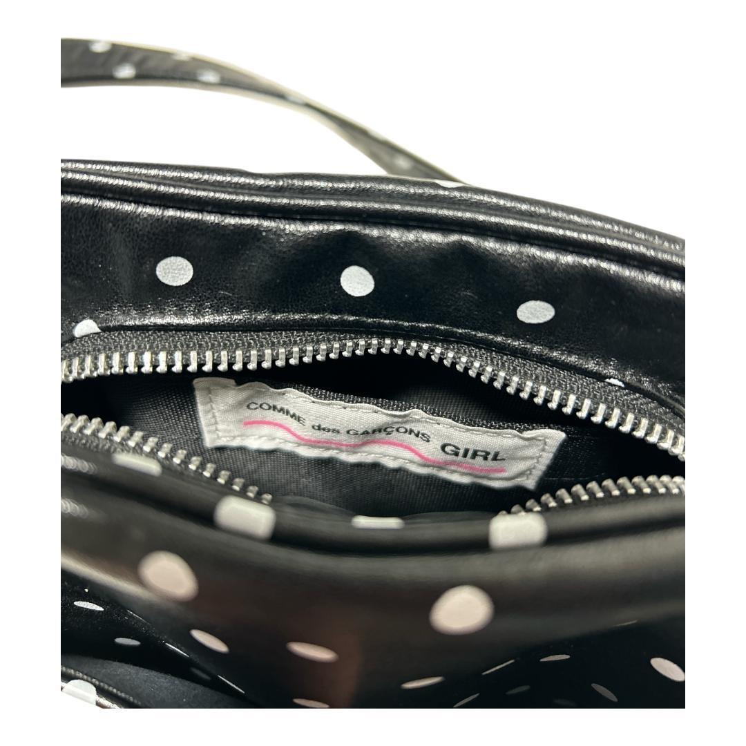 新品 レディース コムデギャルソン CDG ガール ドット ショルダーバッグ