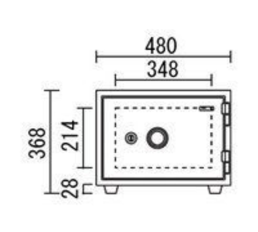 耐火金庫　準新品　国産　激安　安価　KD-20SD