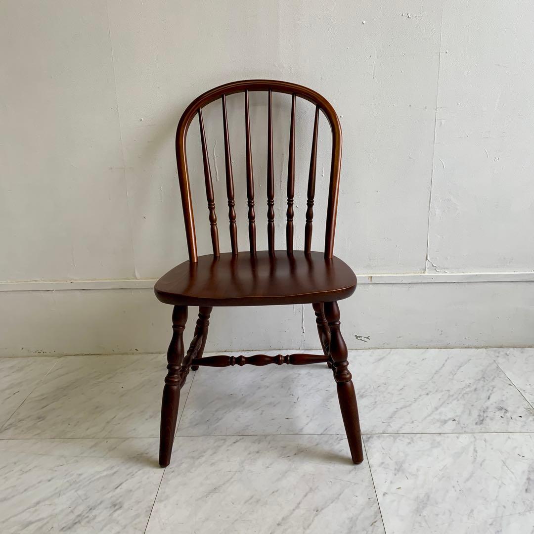 【柏木工】ウィンザーチェア／ダイニングチェア／飛騨家具 ①