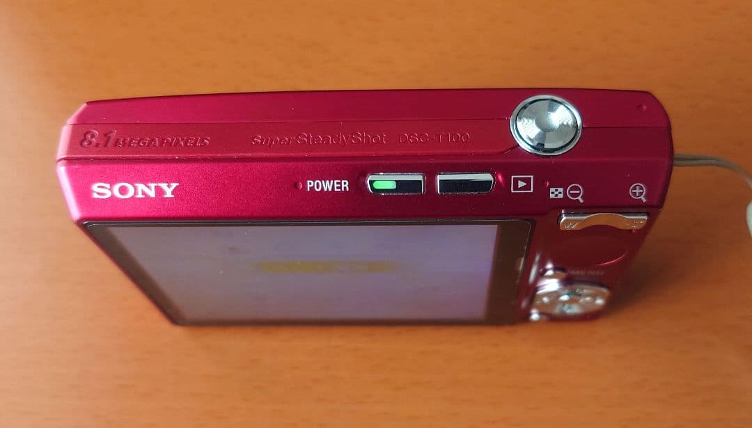 【美品】SONY　DSC-T100　デジタルカメラ　デジカメ