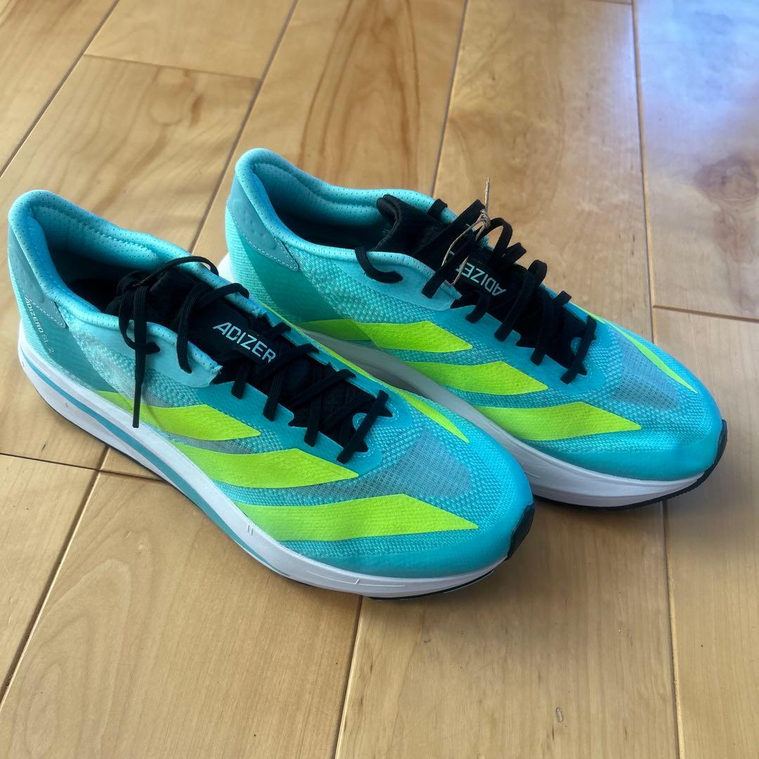adizero ADIZERO SL2 シューズ アクアブルー27.5cm