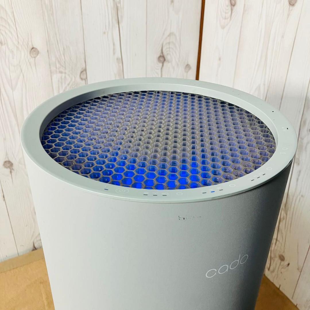 【動作品】CADO 空気清浄機 AP-C320i グレー カドー LEAF