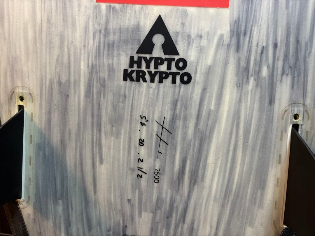 【フィン付】ヘイデンシェイプス　ヒプトクリプト　5'8\" 中古
