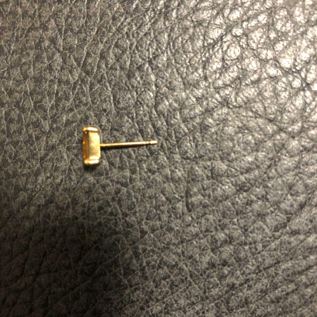 enasolunaエナソルーナ/シトリン ピアス(片耳)