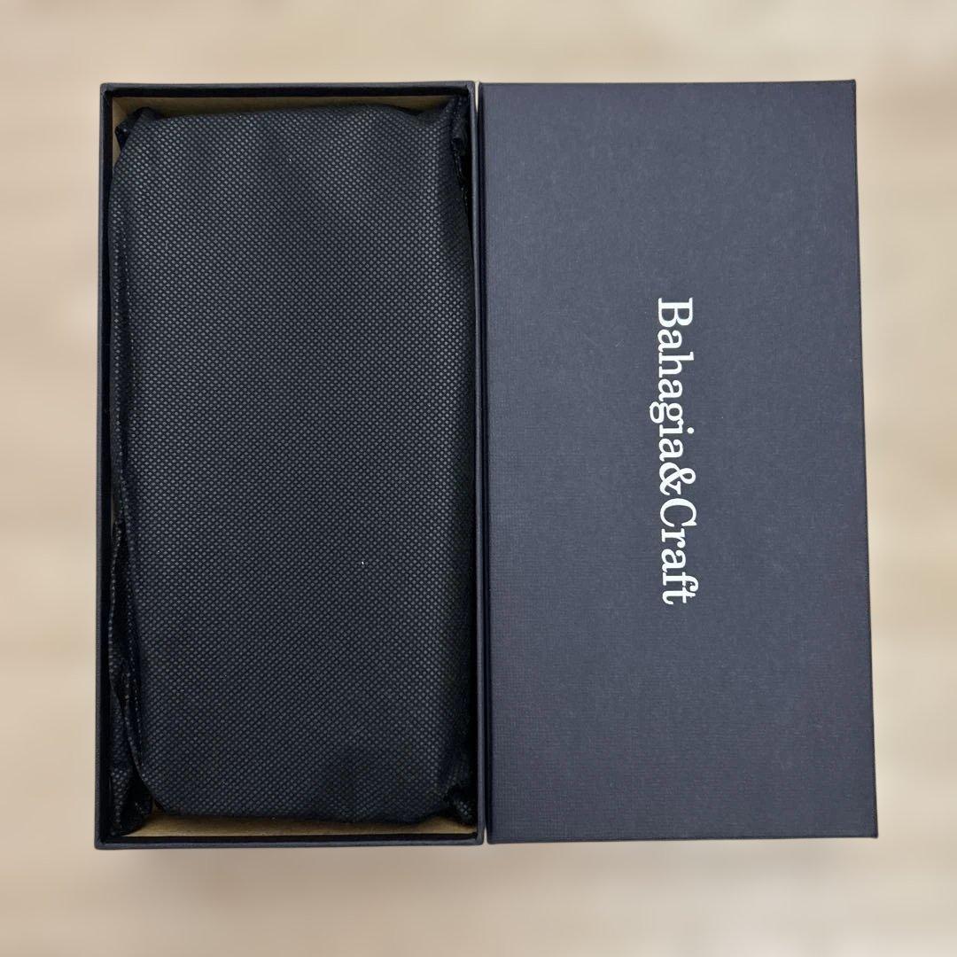 バハギア　Bagagia&Craft ラウンドジップペンケース グリージオ