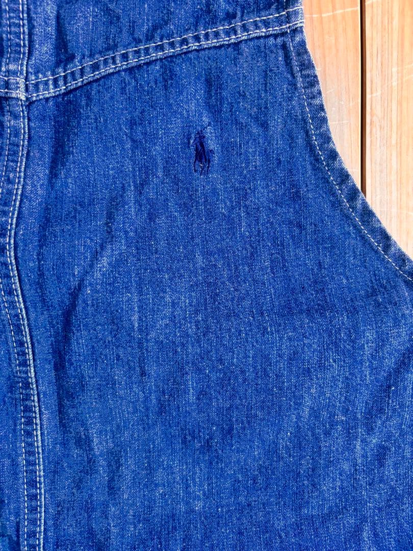 最終値下げ‼️ラルフローレン デニム エプロン POLO RALPH LAUREN