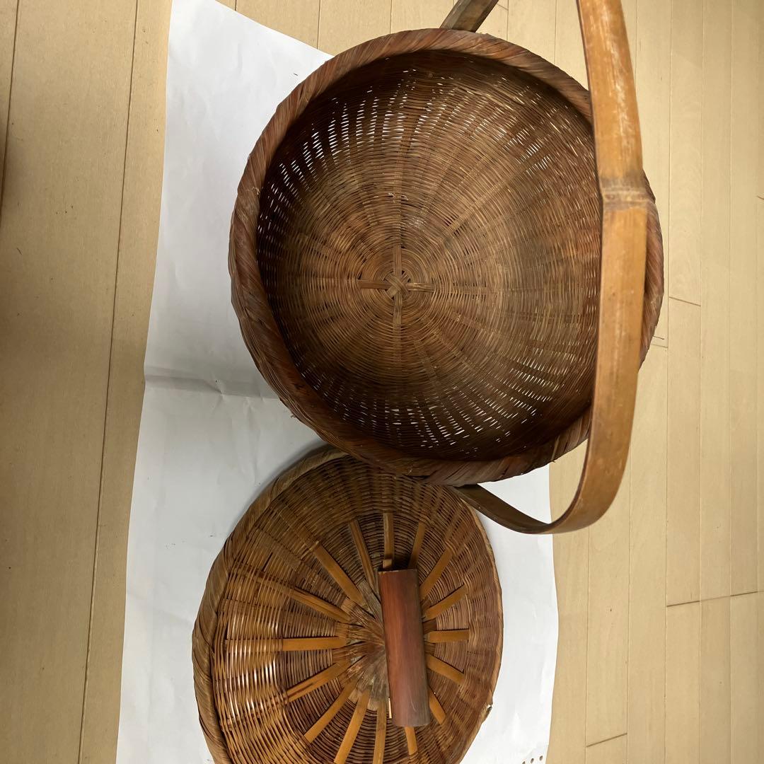 竹細工のかご