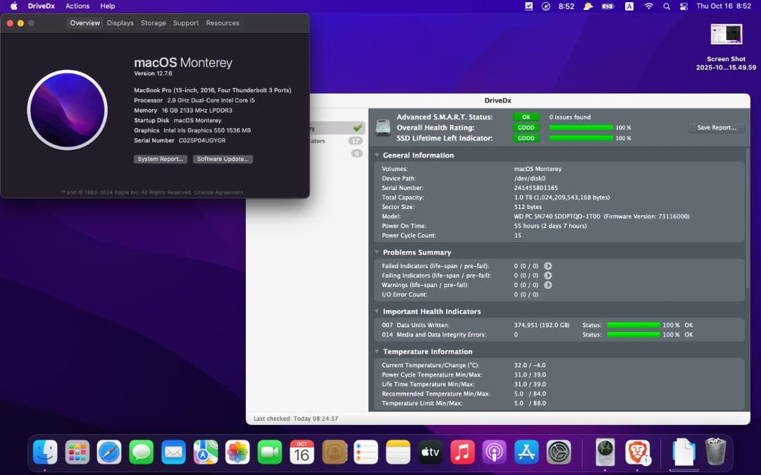 MacBook本体 MacBook Pro A1706 TouchBar13\" NVMe Mod