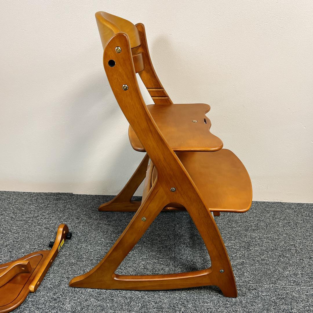 【未使用】極美品　大和屋 すくすくチェア GL 5502 ライトブラウン