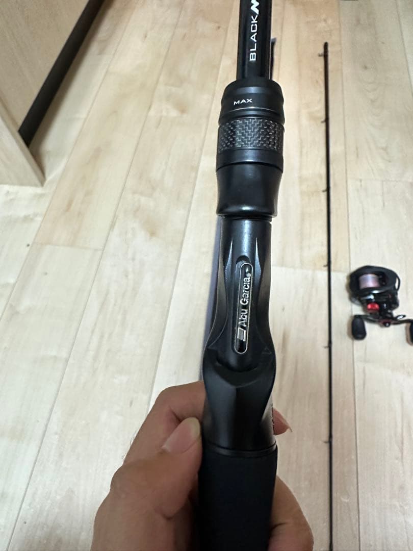 BLACK MAX ルアーロッド ベイトリールセット