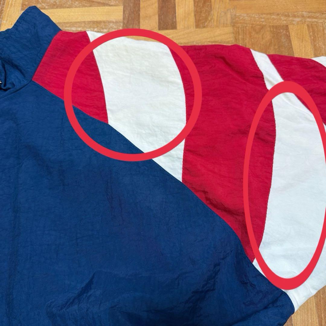 希少 90s USA オリンピック ナイロンジャケット イーグル刺繍 S35b