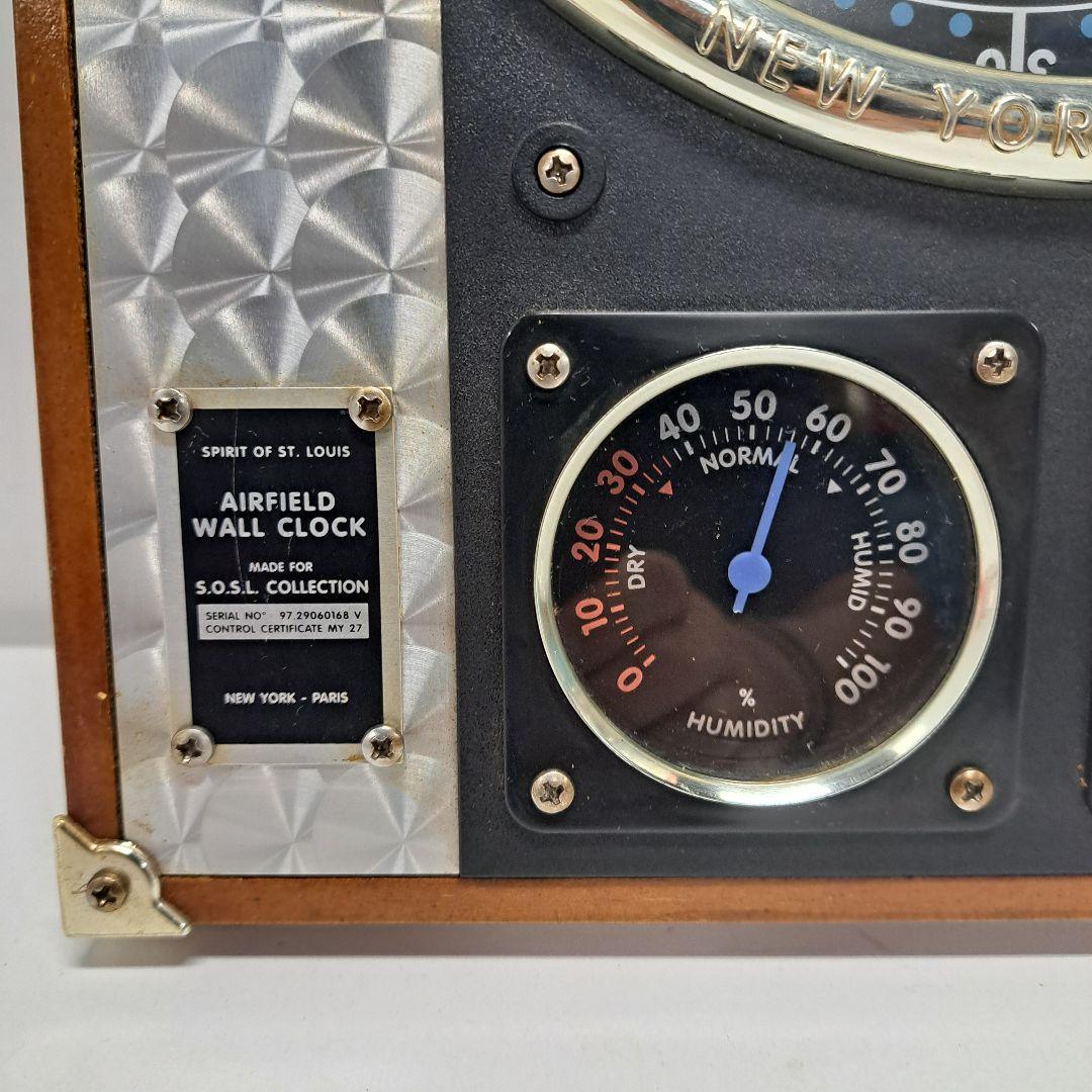希少 SPIRIT OF ST. LOUIS 壁掛け時計