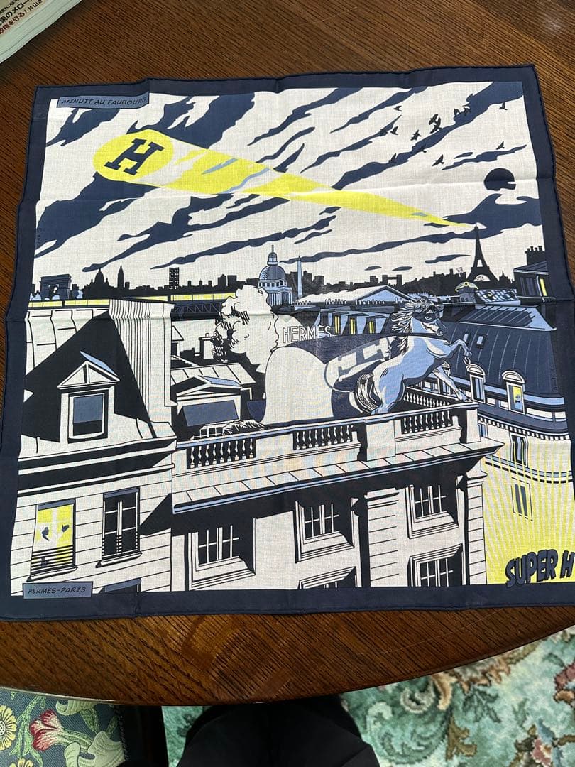HERMES エルメス　新品.未使用、ハンカチ