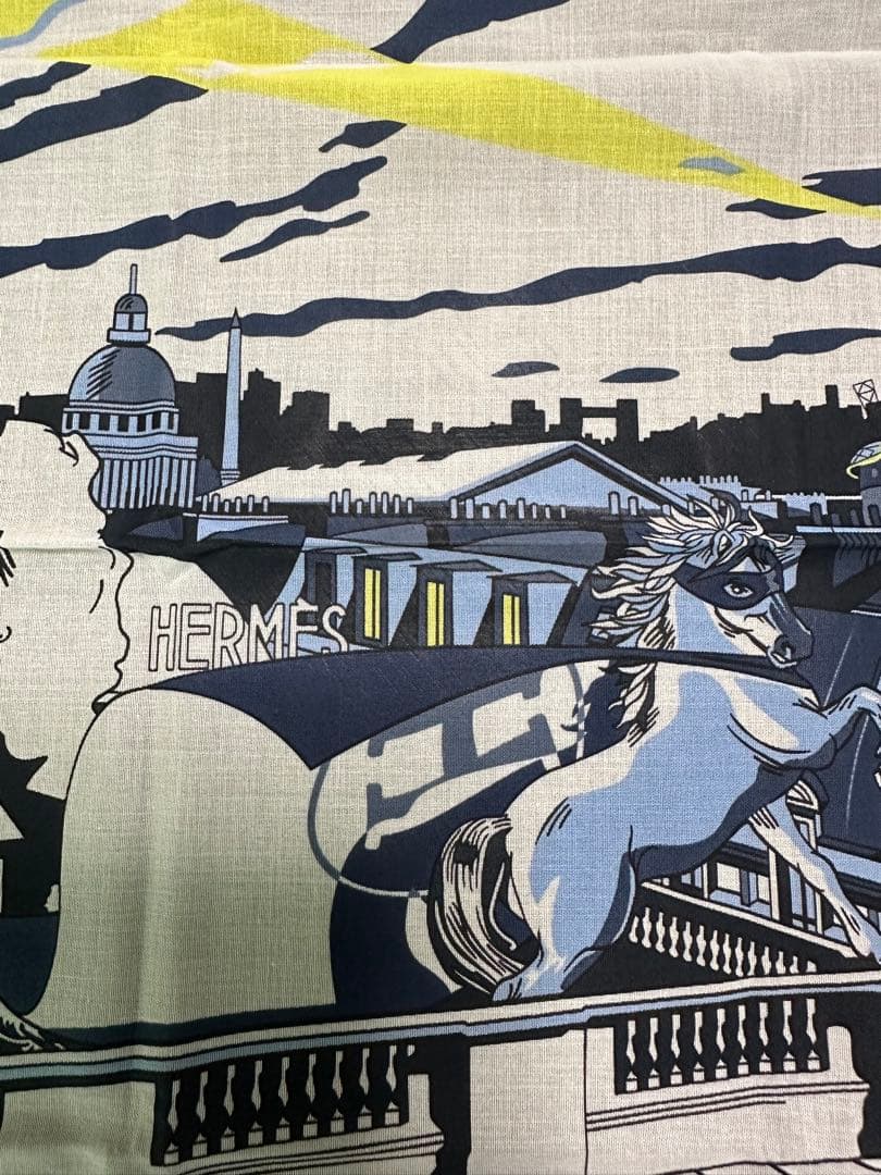 HERMES エルメス　新品.未使用、ハンカチ