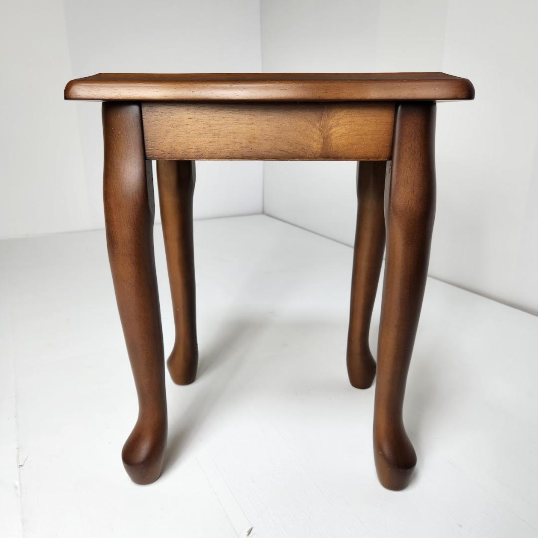 北欧ヴィンテージ 天然木ネストテーブル サイドテーブル　3点セット　アンティーク