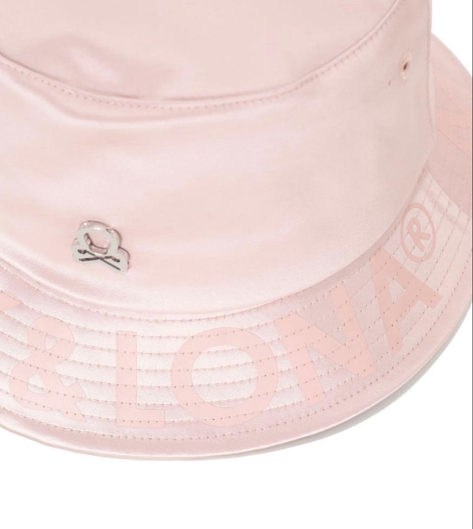 新品 ✨ MARK&LONA バゲットハット 帽子 マーク&ロナ ピンク メンズ