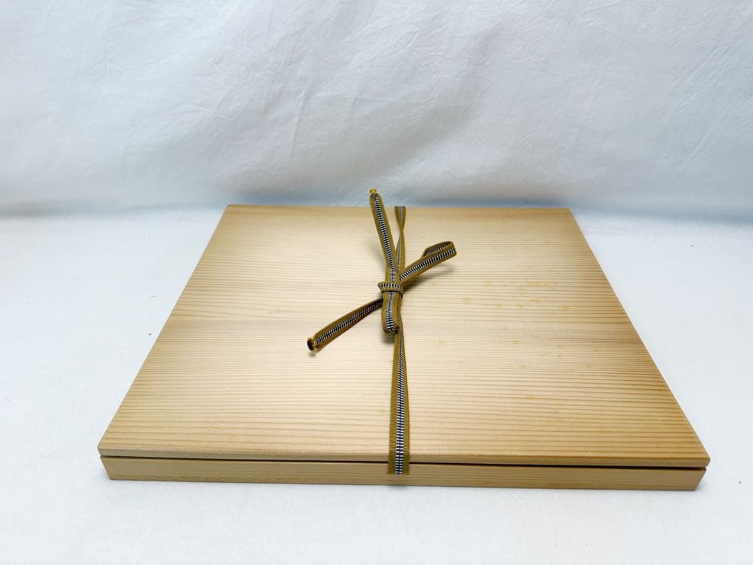 ほぼ未使用 華道具 塗師乾斎造 松スリ漆 菱形香台 爪紅 敷板 花台 香炉台共箱