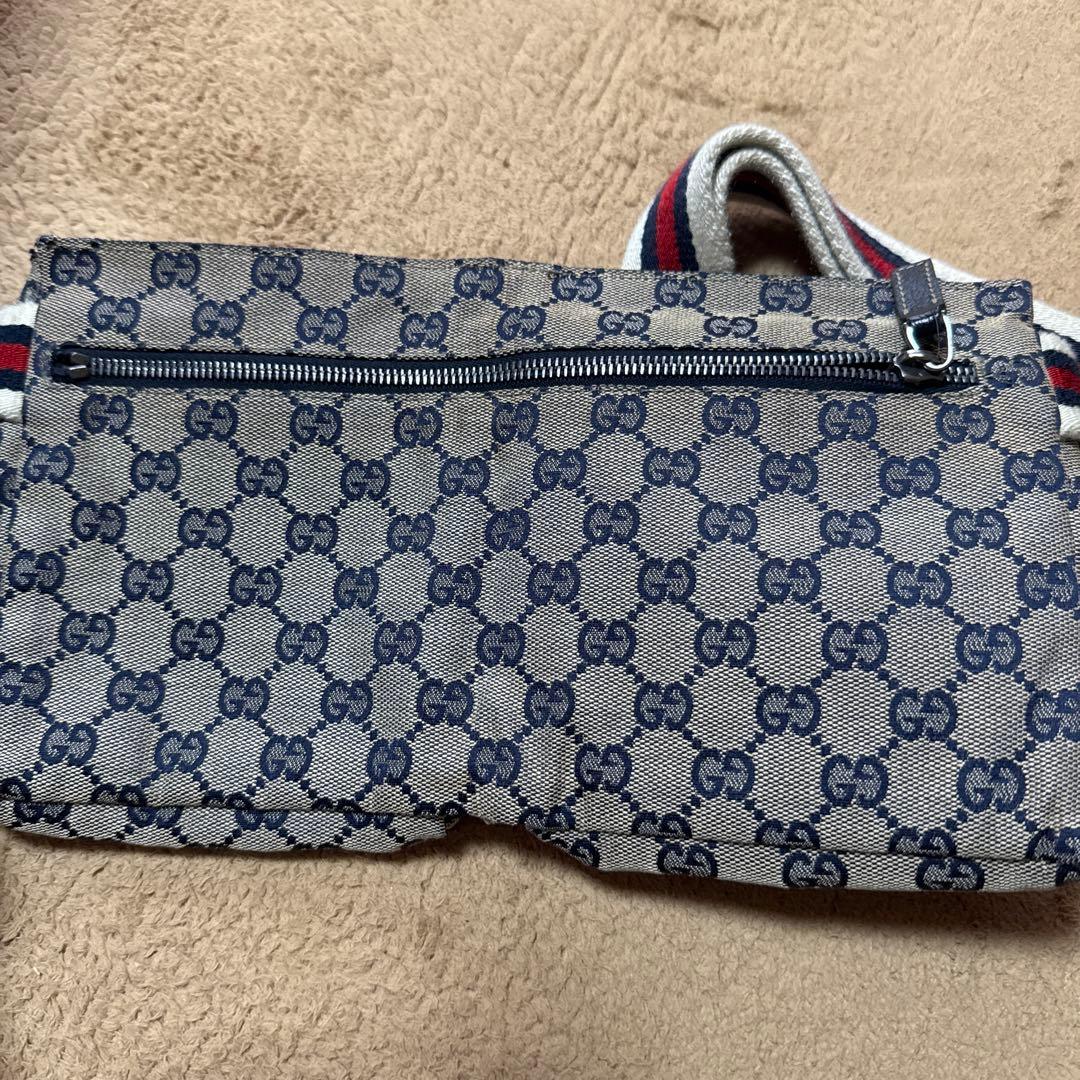グッチ GUCCI ウエストバッグ シェリーライン 28566 GG キャンバス