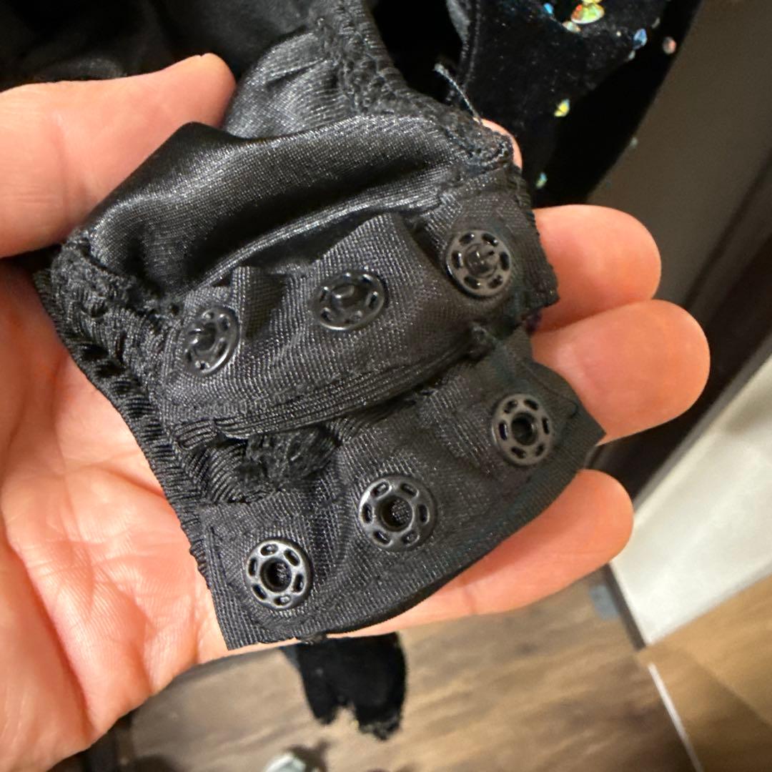 【サイズ不明】社交ダンス　ドレス　パーティ　黒