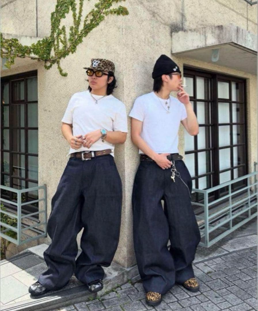 Deaile Rigid Baggy Denim リジット バギー M