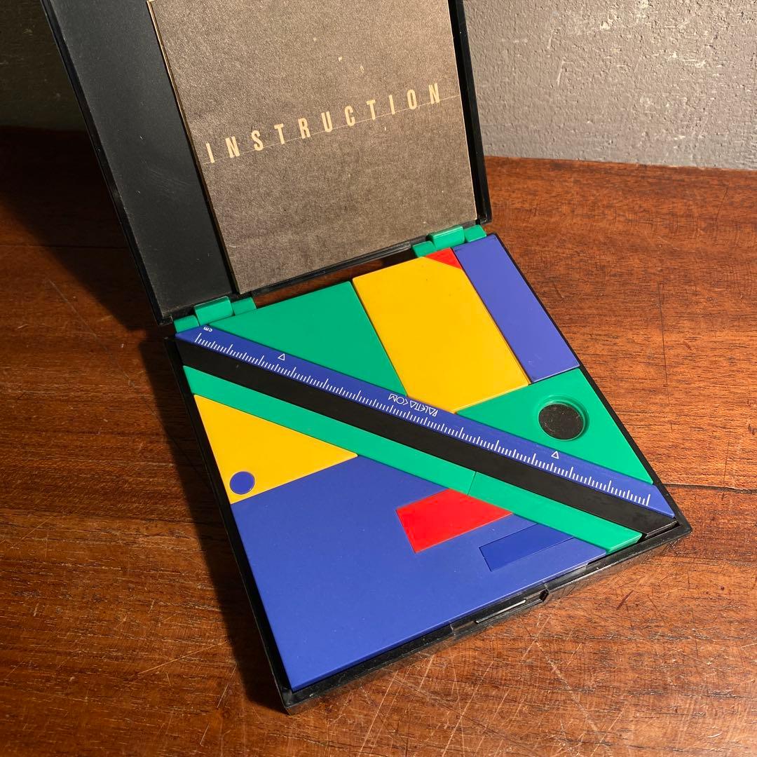 稀少 80s BANDAI パレッタコム パズル型文房具 10種 デッドストック